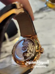  3 ساعة اوميغا اورجينال ذهب روز و الماس