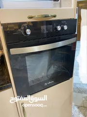  1 فرن كهربائي وغازي