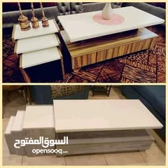  30 طاوله وسط مع سيرفيس