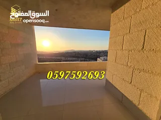  10 شقة فاخرة للبيع او التبديل 193م + بلكونة كبيرة رام الله المصايف قرب المالية بالعالي