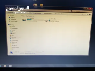  8 شاشة كمبيوترLG20انش مونيتورLEDمع نحولها الأصلي مدخلVGAبحاله ممتازه عالفحص شغاله100%