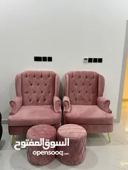  2 كراسي جلوس كنبات