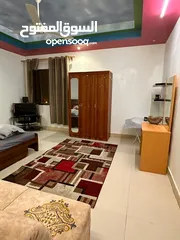  3 استوديو كبير مفروش بالعذيبة للايجارLarge furnished studio in  Azaibafor rent