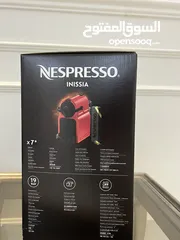  6 مكينه قهوه من شركه Nespressoجديده و مع ضمان من الشركه