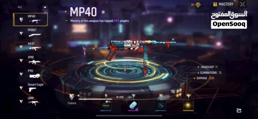  22 Free fire acc for sale-حساب فري فاير  للبيع ((يلي حاب يستفسر يشوف الوصف))