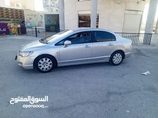  1 هوندا سيفك 2008 اتوماتيك توب نضافه فحص بسعر مغري
