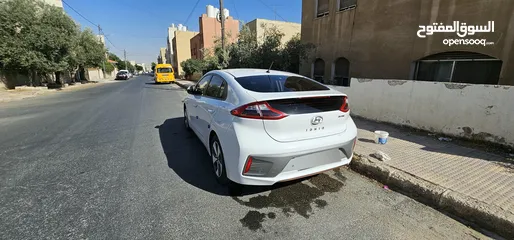  5 ايونيك كهرباء 2018 للبيع بسبب السفر ممشى قليل جدا 46 الف كيلو