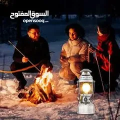  16 مصباح شمبر شنبر كاز  لوكس فانوس تدفئه و اناره واسعه تحفه انتيك ستانلس ستيل  هندي  دفا  اقتصادي حجم ك