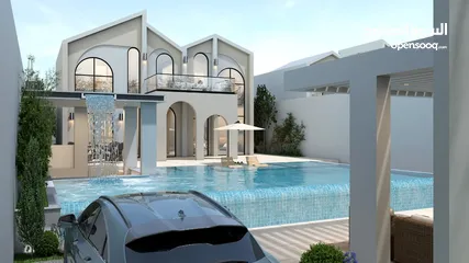  1 شاليهات سوبر ديلوكس جديدة بالبحر الميت منطقة الرامة بجانب منتجع البحيرة