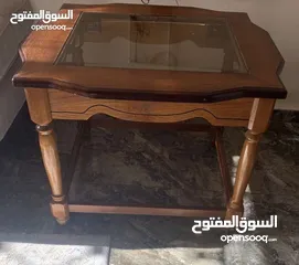  6 طقم طاولة وسط مع طاولتين جانبيات للبيع