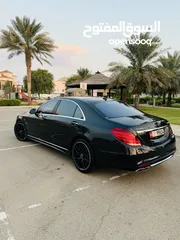  7 مرسيدس. S500 وارد. مديل 2016 فول. ابشن