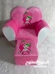  6 كرسي اطفال شغل عراقي مع طبلة  كرسي اطفال بلاستيك