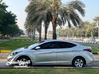  7 Hyundai Elantra Model 2016 car's good conditions g c c. 1.6 engine gear chassis RTA garanty