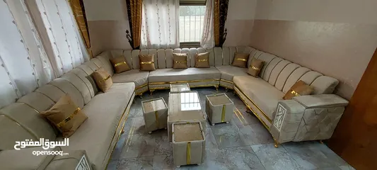  14 اطقم كورنر  جديد