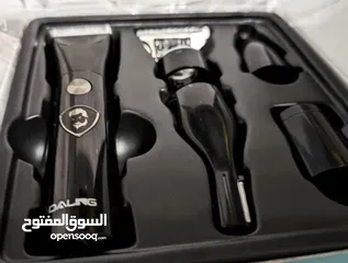  2 ماكينة حلاقه شحن 5 في 1 DALING  حلاقة شعر الراس و اللحيه المتكامله الحلاقه قص الشعر