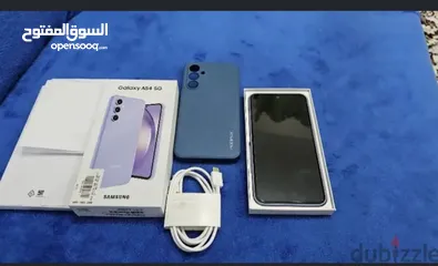  1 Samsung A54 5G open Box with 2 years warranty.