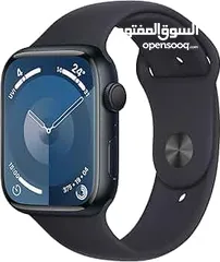  5 APLLE WATCH S9 ( 45M ) NEW /// ساعة ابل الجيل 9 ذاكرة 45 ملي الجديد