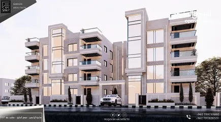  1 عمارة سكنية للبيع عبارة عن 4 طوابق / مساحة الارض 1200م / طريق المطار - الرهوانية