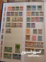  14 طوابع قديمة لدولة مصر