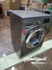  2 غساله LG 8 كيلو بمجفف 5 كيلو اتوماتيك من LG  اللي كلة بيدور عليها   غسالة ملابس   1400 لفة  بالبخار