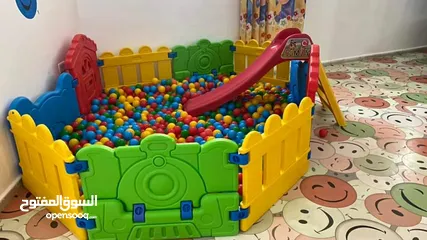  3 العاب حضانات ورياض الأطفال ومناطق الألعاب ومراكز الترفيه تجهيزات شاملة