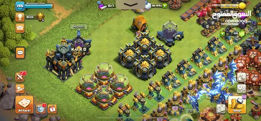  7 Clash Of Clans id level max (cheap price)