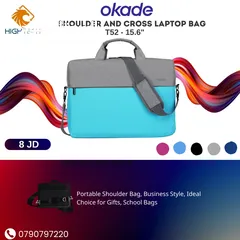  1 شنته كتف لابتوب اوكادي T52-حجم 15.6" Okade Shoulder Laptop bag