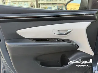  21 هونداي توسان ترخيص 2022 محرك 1600 هايبرد plug in/يقطع على الشحنه 65 كيلو متر  271 حصان