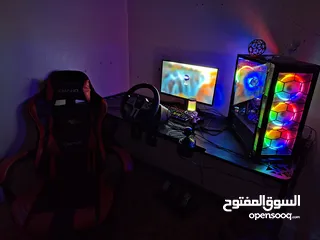  4 بسم الله ما شاء الله  Computer Gming  نظيف كامل مكمل  معه كلشي