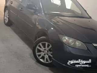  4 مازدا 3 ممتازة موديل 2007 للبيع عمان