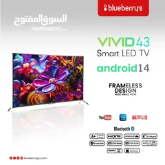  1 Blueberry’s 43” Android Smart TV