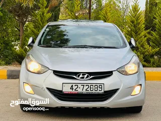  12 هيونداي افانتي موديل 2011 فل مع فتحة