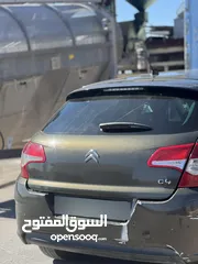  5 Citroen c4 2013/2012  متور 1.6 ديزل تيربو قطارة سولار ترخيص و تامين طويل لشهر 3/2026