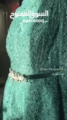  1 A luxurious dress with all its details Qatari Design