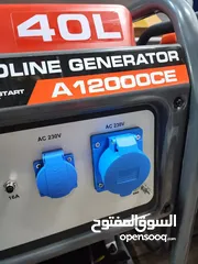  2 جرنيتر مولد كهرباء بترول حجم كبير شركة iPOWER الامريكي الاصلي قوة 8000 واط خزان 40 لتر كبير