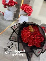 4 بوكيه ورد ستان   الورد للورد بوكيه ورد ستان هاند ميد بأقل سعر  هديه مميزه وكمان لمناسبا