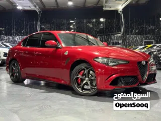  3 2021 Alfa Romeo Giulia Quadrifoglio, Nov 2027 Alfa Romeo Warranty + Service Pack, Low Kms, GCC