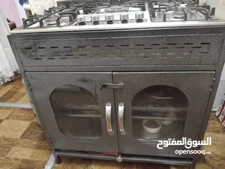  1 غاز غطس خمس عيون مع فرن استعمال خفيف