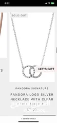  1 Necklace Pandora اصلي