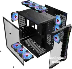  15 كمبيوتر كيس فقط للبيع PC gamieng قوي جدااا في مواصفات ومميزات وسفاحة