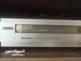  10 ستيريو ياباني 4 سماعات راديو هيتاشي رقمي