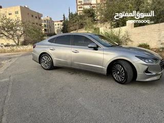  15 Hyundai Sonata 2021 هايبرد جمرك جديد بحال الوكالة وقابل للفحص وين ما بدك