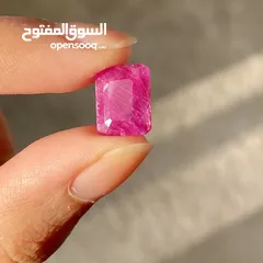  5 حجر ياقوت افريقي طبيعي 100٪؜ - 150 ريال  قابل للتفاوض Natural African Ruby untreated and unheated