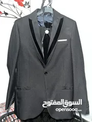  1 بدلة عريس جديدة لبسة وحدة