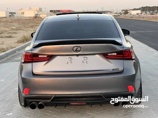  10 لكزس IS350 F-SPORT موديل 2016 وارد امريكا فل اوبشن دفع خلفى سنجل