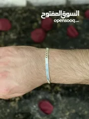  2 سوارة فضة بناتي عيار 925