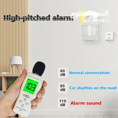  4 Smart Motion Sensor, WiFi Wireless Security Alarm مستشعر حركة ذكي ، إنذار أمان لاسلكي WiFi