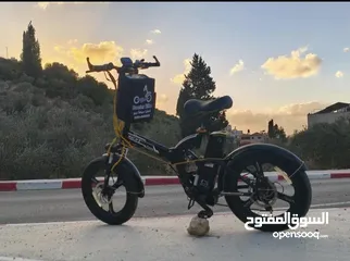  4 بسكليت كهرباء موجود في اجنسنيا نابلس