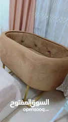  1 تخت بيبي هزاز بيضوي تفصيل