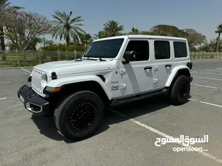  10 Jeep Wrangler Sahara Unlimited - GCC